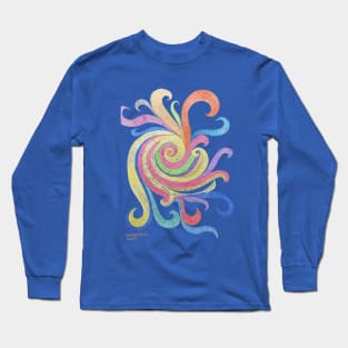 Spiral Burst Long Sleeve T-Shirt